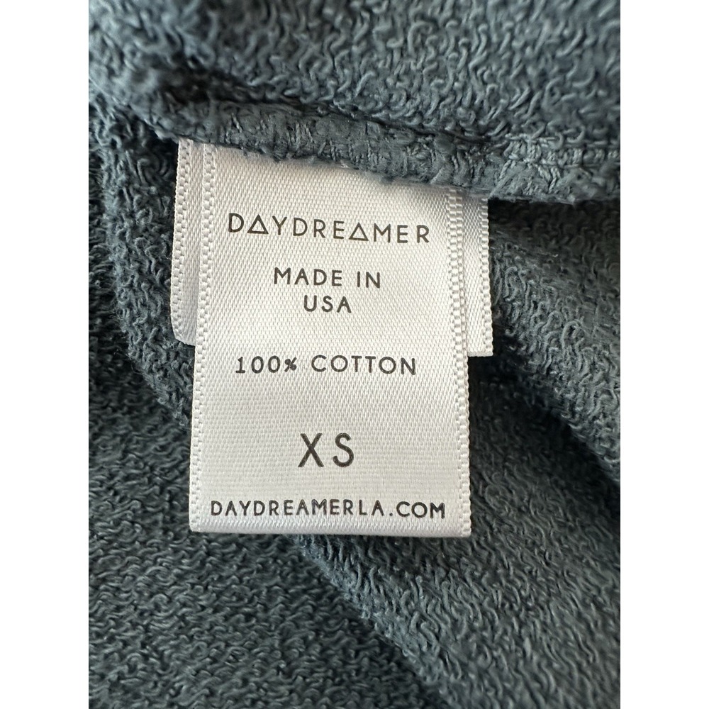 Free People DAYDREAMER X‎ REVOLVE Flocked Rolling Stones Hoodie Sweatshirt XS - Picture 5 of 10